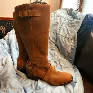 Durango Women's Tan Knee-High Boots Sz 9M